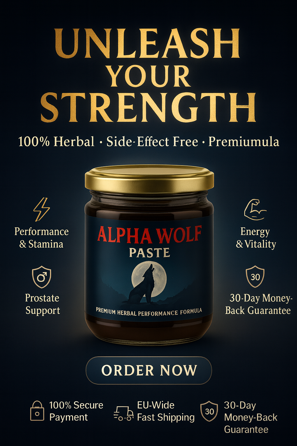 Alpha Wolf Paste – Premium Herbal Performance Formula